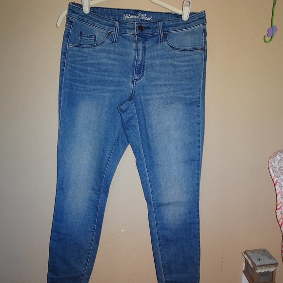 Universal Thread Denim - Universal Thread Jeans, 10/30R, Mid Rise, Jegging